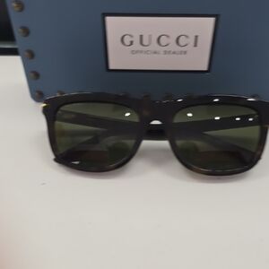 Gucci Dark Tortoise Sunglasses for Men